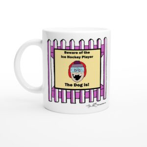 Beware of the Icehockey Player Mug – Fiercer Than any Dog!