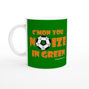 Fun mug for Ireland football fans